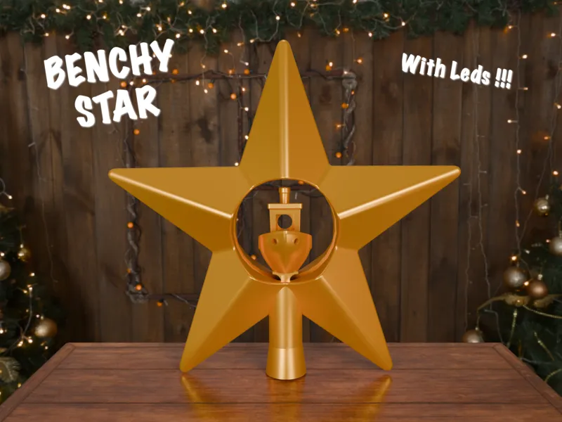 Benchy Christmas Tree Star