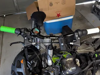 Bike handle grip