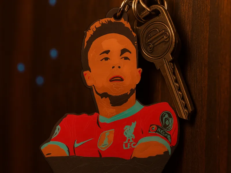 Diogo Jota Keychain – Liverpool 