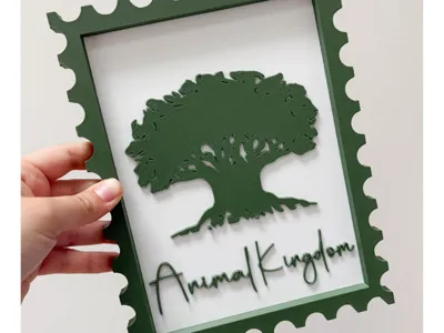 Animal Kingdom Stamp Sign