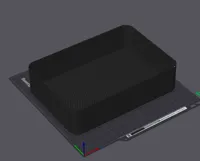 0.2mm layer, 1 walls, 0% infill