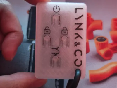 Old Model Lynk & Co 01 Key