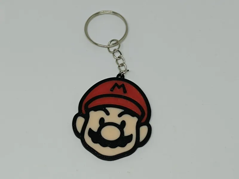 Super Mario Keychain