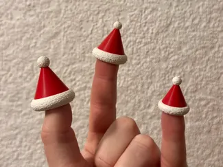 Santas Little Hat - for fingerplay or decoration