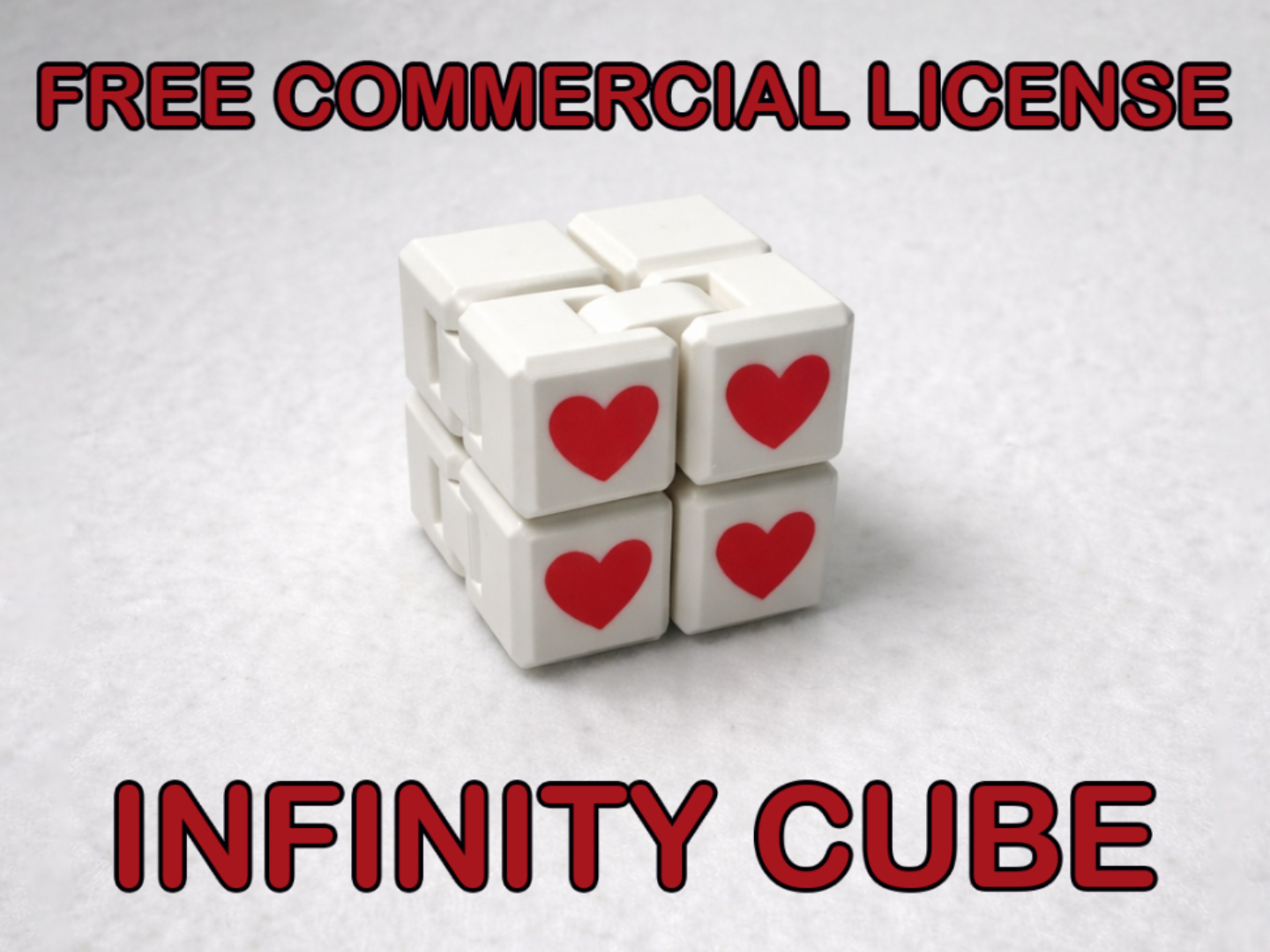 Valentine's Day Infinity Cube