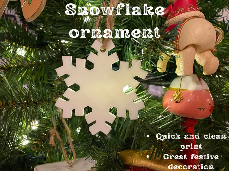 Snowflake Ornament