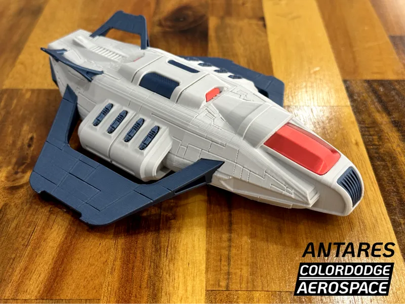 Colordodge Aerospace Antares Toy Spaceship Kit