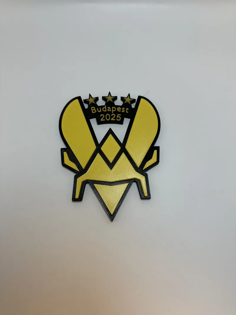 Vitality CS Budapest major win badge