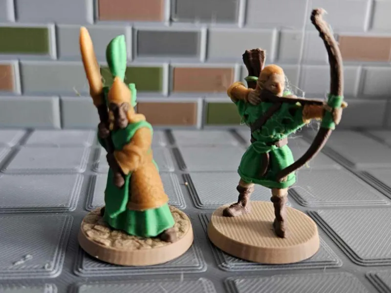 Elves - prepainted and no supports
