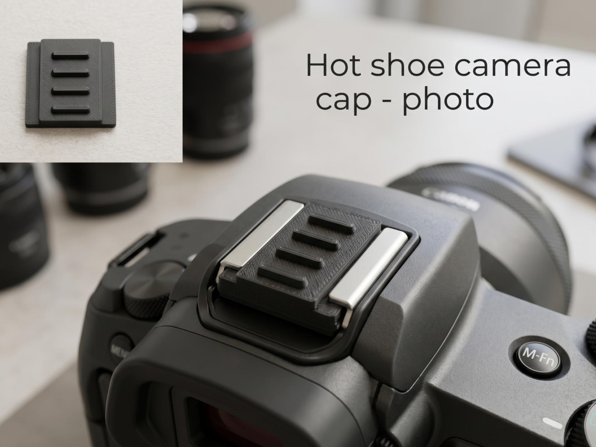 Hot shoe camera cap - photo