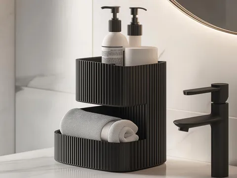 Modern Bathroom Organizer