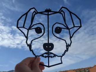Dog Silhouette (West Highland White Terrier)