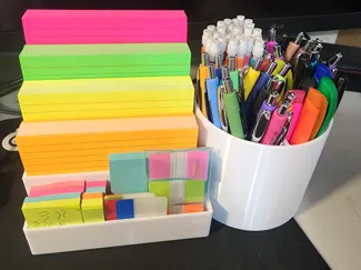 Pencil and 3x5 Notecard Holder