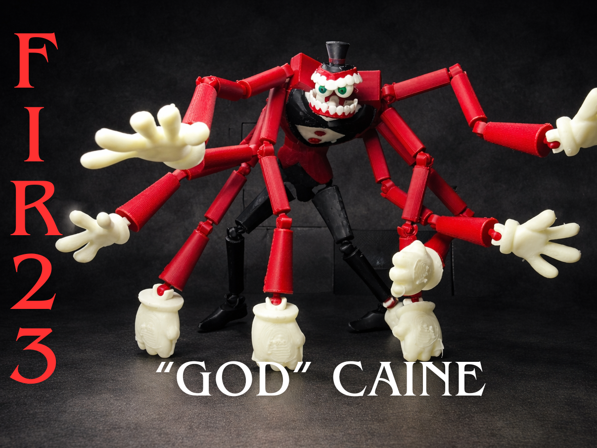 Articulated god/angry Caine From TADC