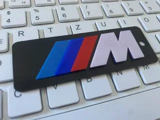 Keychain with BMW M Series logo (two versions!)