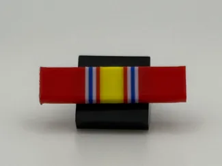 National Defense Service Medal - 1x4 Flat Brick