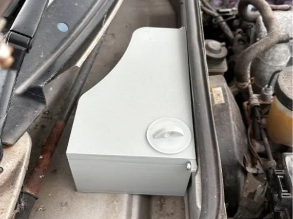 Washer fluid bottle