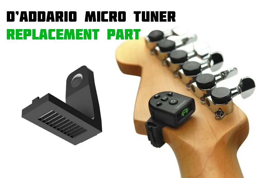 D'addario mini guitar tuner repair part by Albi27 MakerWorld