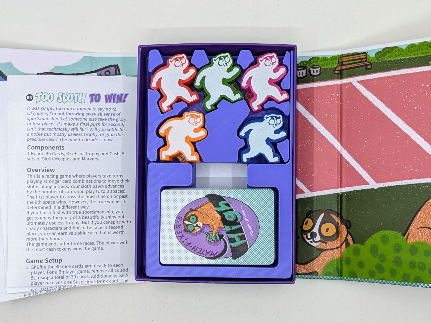 Too Sloth To Win - Organizer Insert