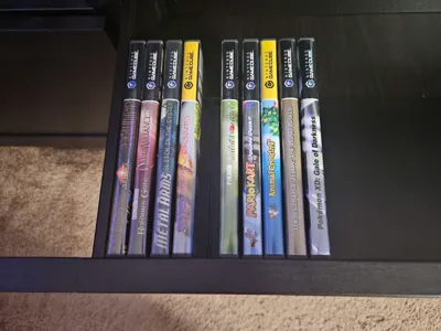 Low Profile GameCube Game Holder/ Drawer Organizer