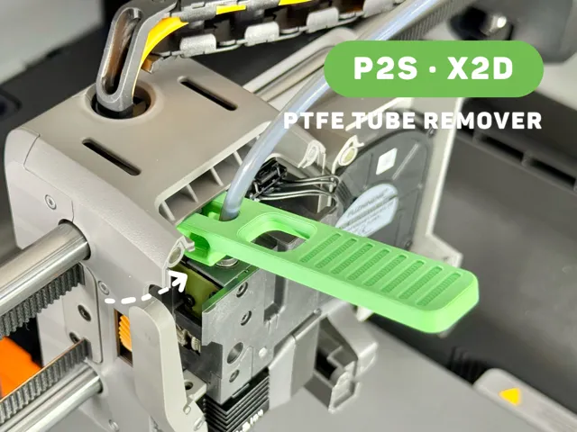 P2S/X2D PTFE მილის ამოსაღები