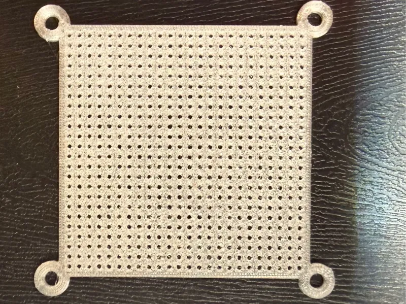 Terrarium Ventilation Grid (Drosoproof – 50x50mm)