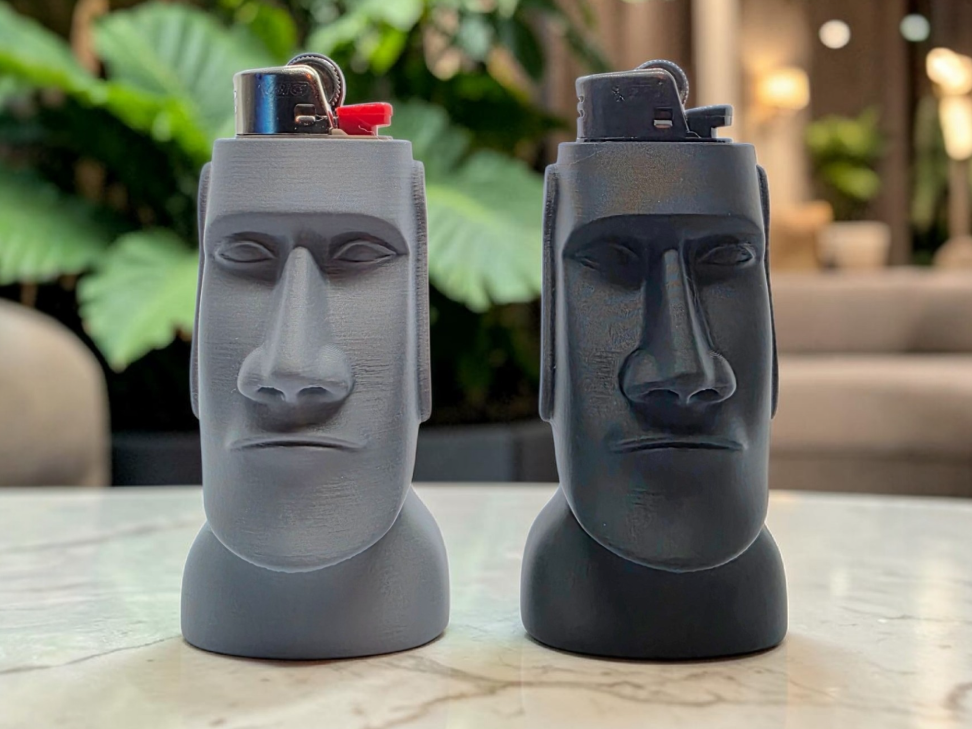 Moai Statue Bic Sleeve - Easter Island