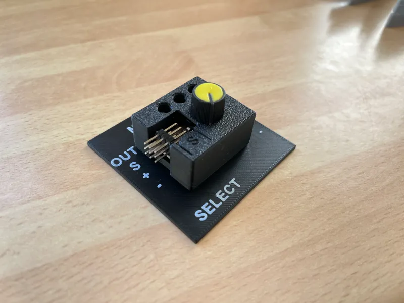Servo Tester Case and Base.