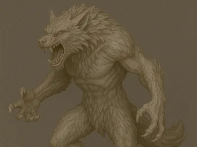 WereWolf Miniature