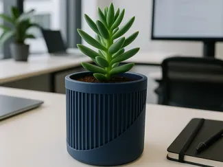 Hanbun Japandi Pot