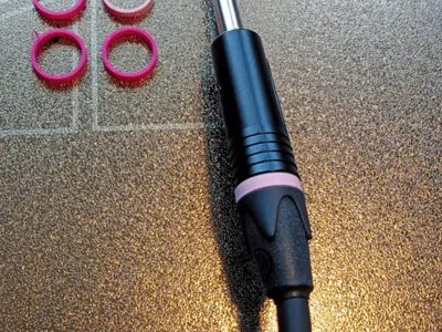 Neutrik Jack 6,3 or 1/4" color coder for model NP3