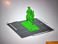 Comes with base so print can stand easier