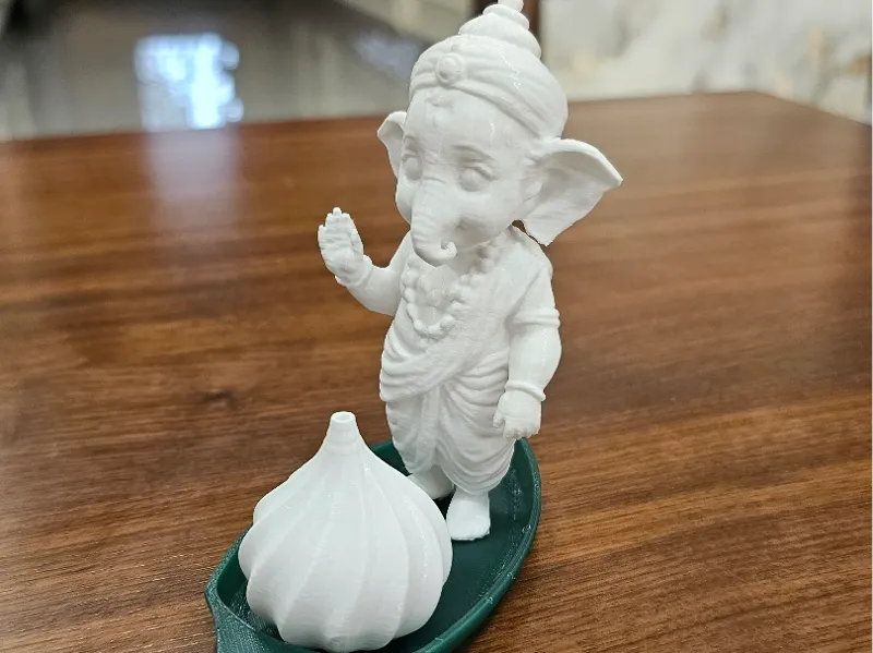 Cute Baby Ganesha 3D Model – Divine and Adorable