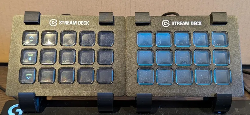 Logitech Pro Stream Deck MK1 Mount