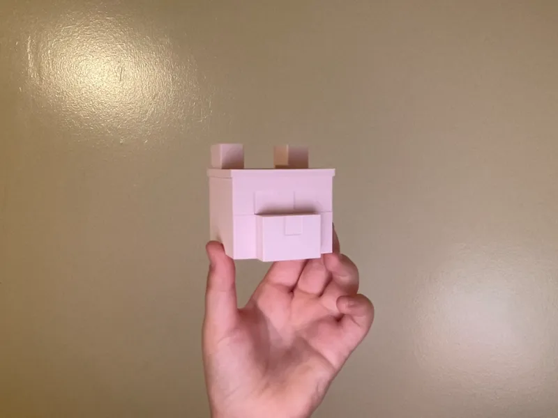 Minecraft cat head box
