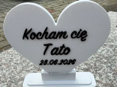 I love you Dad in my heart