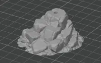 rock base design 1, 0.2mm layer, 2 walls, 15% infill