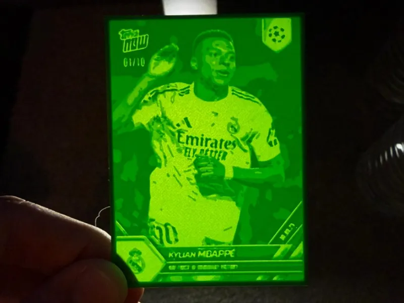 TOPS Kylian Mbappé Card