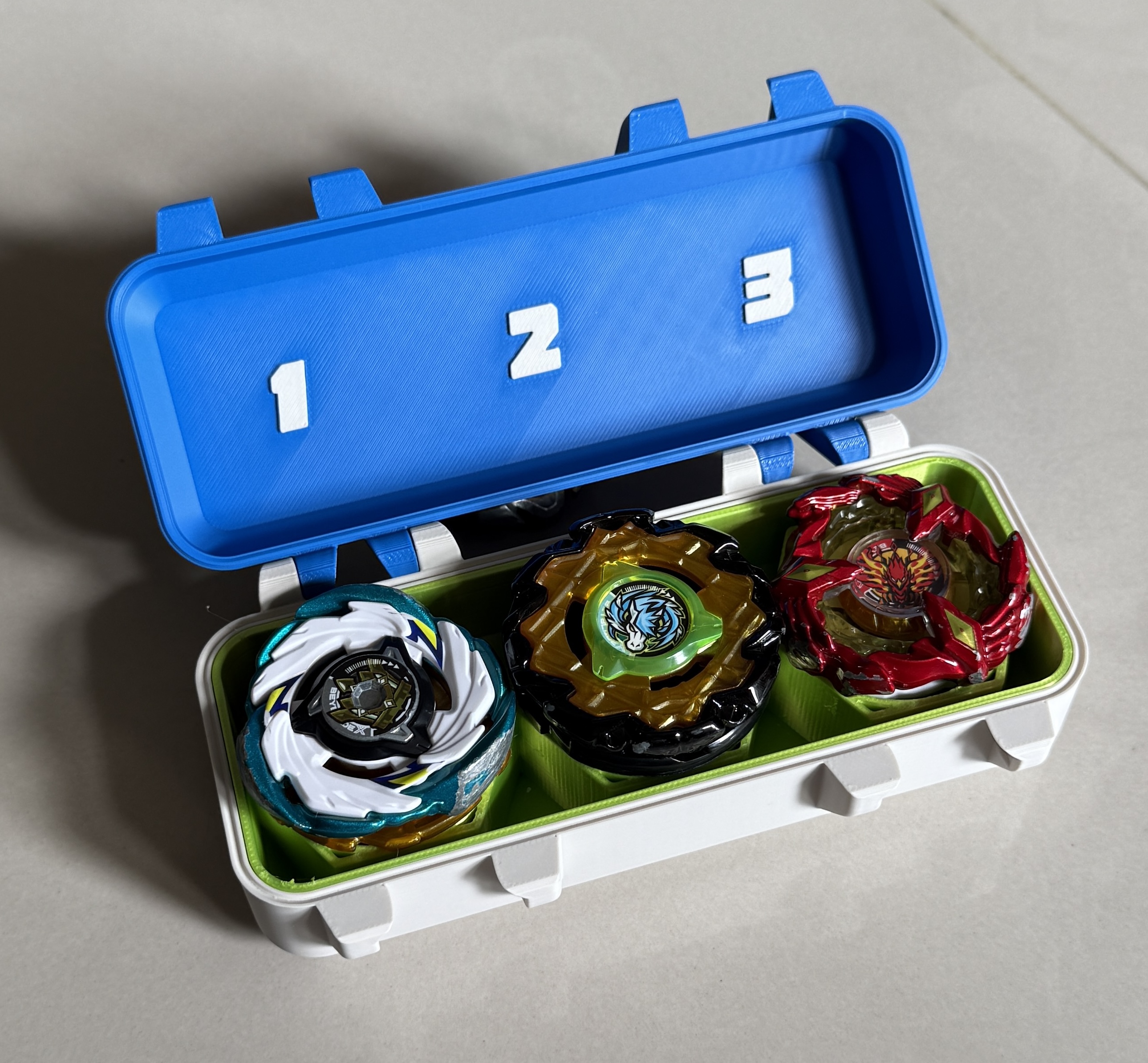 Miniatura 2 do modelo 3D Rugged Beyblade X Deck Box