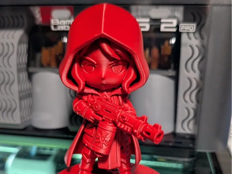 Inquisitor Witch Alien Heretic Hunter Flamer Chibi