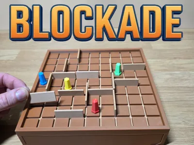 BLOCKADE - The Maze Building Board Game