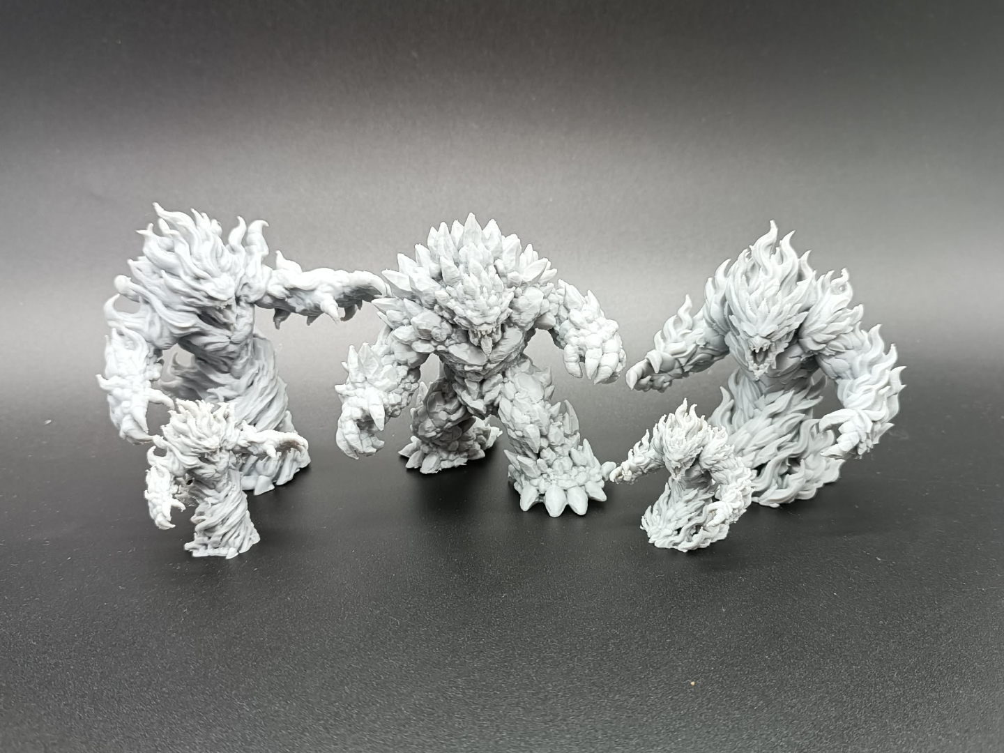 Epic Elementals Set for DnD – Fire, Air & Earth