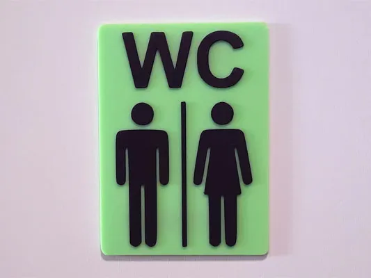 Panneau WC