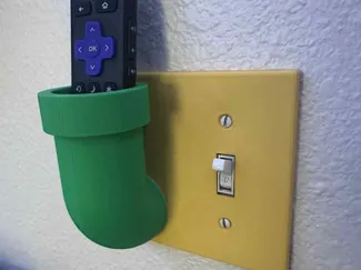 Remote light switch cover plate