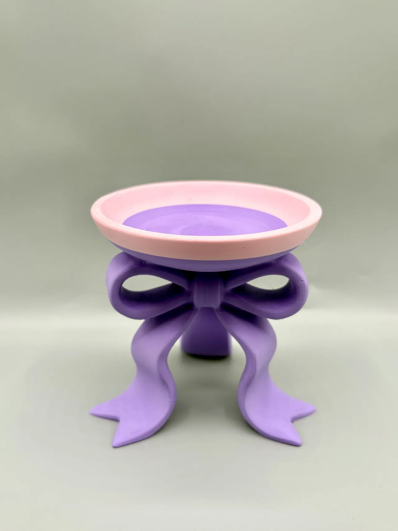 Coquette Bow Jewelry Dish Trinket Tray Ring Holder view 2