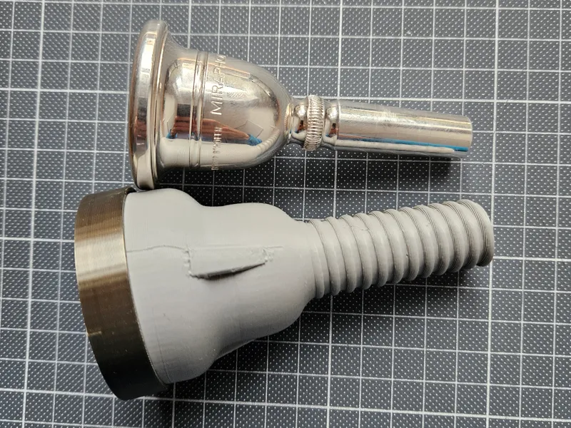 Brass Mouthpiece Case