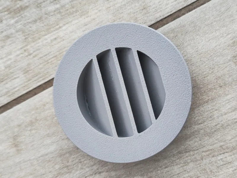 Grille de Ventilation pour Conduit PVC Ø80 mm
