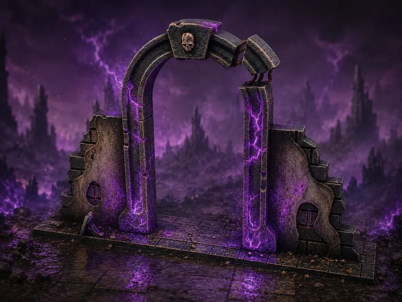 Torbogen Ruine The Breach