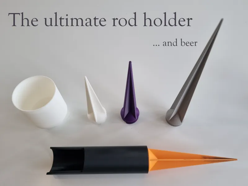 Der ultimative Angelrutenhalter Fishing rod holder