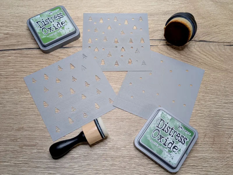 Weihnachts/Christmas-Schablonen/Stencils